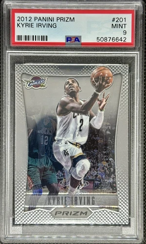 2012-13 Panini Prizm Kyrie Irving Rookie PSA 9 #201