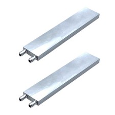 40 200 Radiator Heatsink System Aluminum Water Cooling Block Liquid Water Cooler