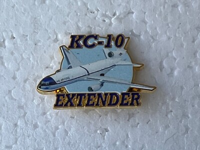 USAF KC-10 EXTENDER AIRCRAFT  HAT PIN 1 AND 3/8TH'S  INCHES (EE P15616)