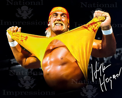 Autographe Signé Hulk Hogan WWF/WWE Avec Inscriptions - 'Whatcha Gonna Do' - Pour Collectionneurs
