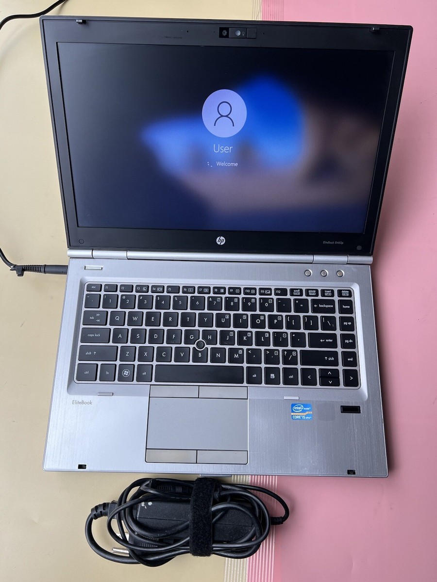動作◎ 14 HP ノートPC EliteBook 8460p Core i5-2520M windows10 pro 8GB SSD128GB  カメラあり オフィス (B865) HP Elitebook 8460p 14” Core i5-2540M 2.6GHz 6GB RAM 500GB HDD