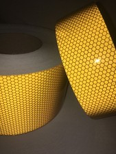 High Quality High Intensity Hi Vis Viz Reflective Tape Vinyl Self-Adhesive UK 