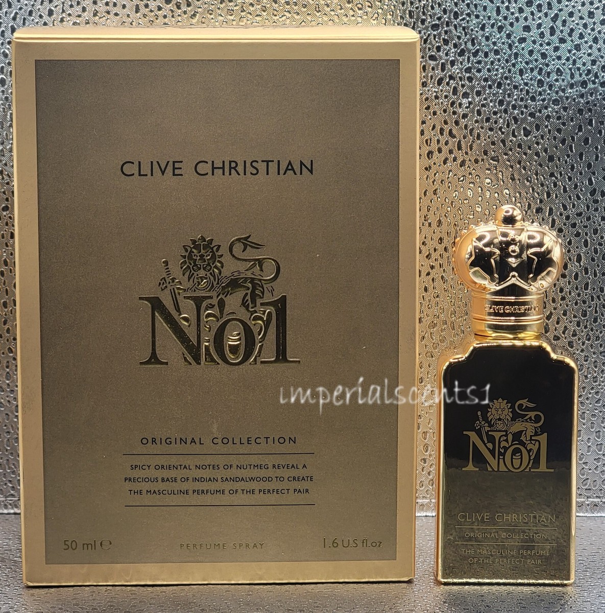 Clive Christian No oz 50 ml Perfume Spray for Men New in