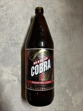 1994 King Cobra 40 Oz Quart Jug Amber Glass Malt Liquor Beer Bottle NWA EAZY E 8