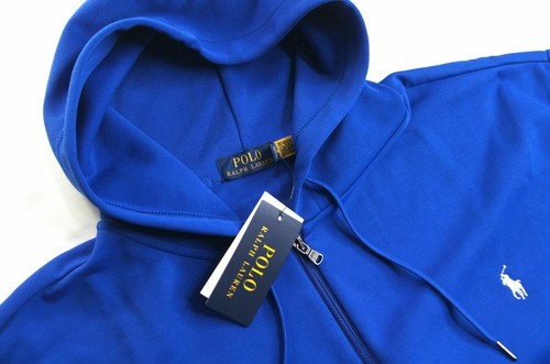 ralph lauren blue zip sweater