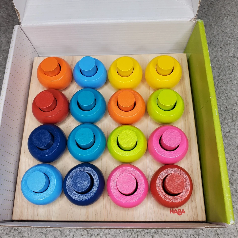 HABA palette Of Pegs WOOD EDUCATIONAL TOY - Image 2 of 2