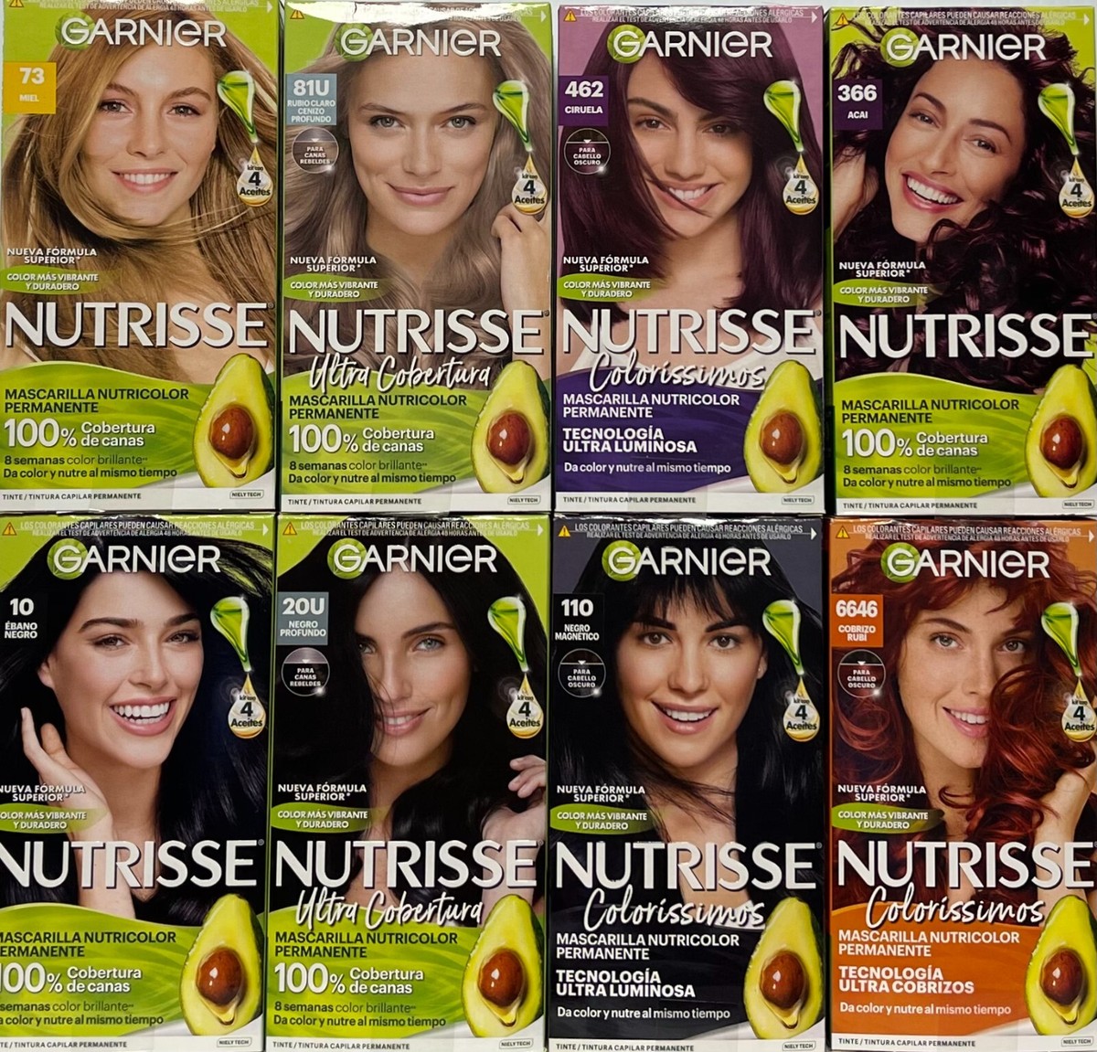 Garnier Hair Color Nutrisse Nourishing Creme, Permanent Hair Dye