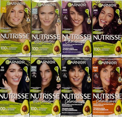 Garnier Hair Color Nutrisse Nourishing Creme, Permanent Hair Dye by Garnigr