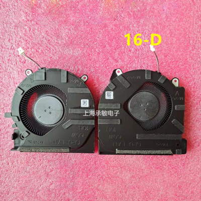 M54775-001 New For HP Victus 16-D 16-E TPN-Q263 CPU GPU Cooling Fan 60W RTX3050