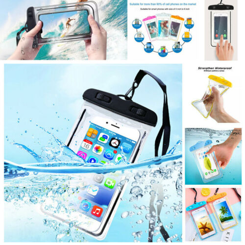 Waterproof Underwater Swimming Dry Bag Case Cover For iPhone/Samsung/Cell Phone- - Picture 1 of 18