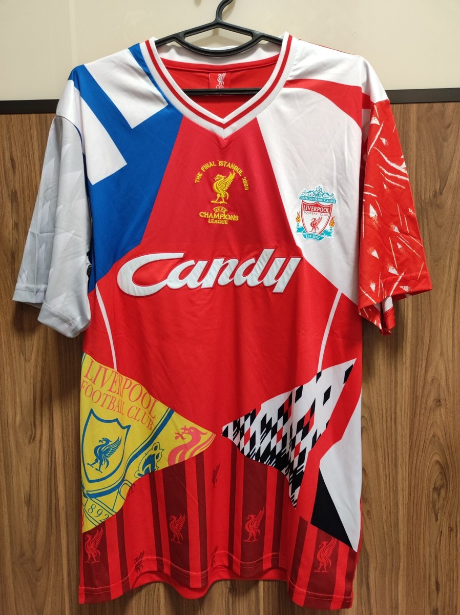Size XL Liverpool retro replica mix football shirt jersey | eBay