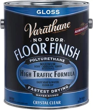 230031 Varathane Gallon Gloss Waterborne Diamond Floor Finish 1 Gallon, Packagin