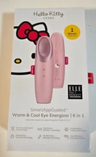 NIP Geske Hello Kitty Warm & Cool Eye Energizer 6 In 1 Smart App Guided Pink