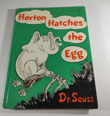 Horton Hatches the Egg: Children's Picture book by Dr Seuss Hardcover 1968