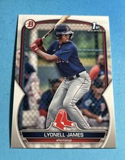 2023 Bowman - Prospects #BP-118 Lyonell James (RC) Red Sox