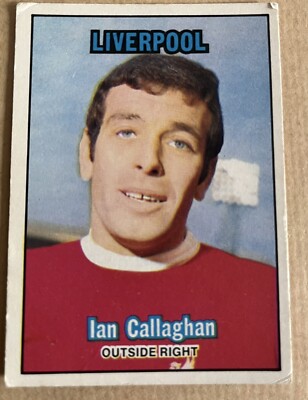 A&BC-FOOTBALL 1970 (ORANGE BACK 086-170) NO.111- LIVERPOOL - IAN CALLAGHAN