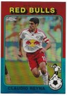 Claudio Reyna 2021 Chrome MLS 1975-76 Topps Footballers Aqua Refractor /99