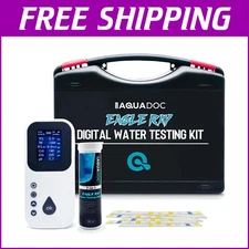 Digital Water Testing Kit - Accurate Tester for Pools and Hot Tubs by AquaDoc