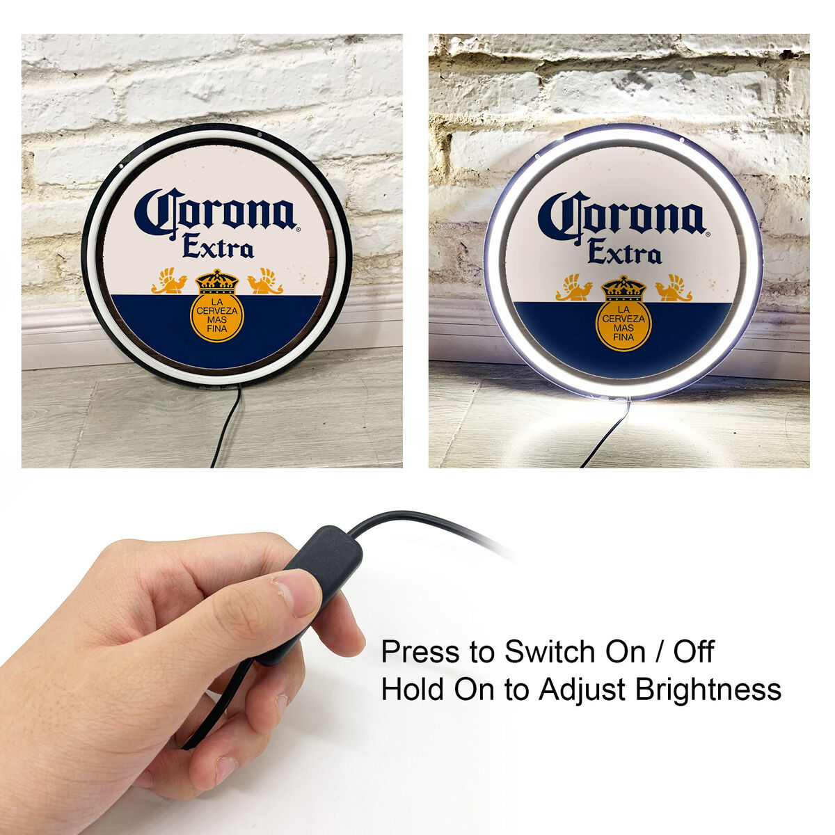 CORONA EXTRA LED Neon Light Sign for Bar, Bar Store Wall CORONA EXTRA LED Neon Light Sign for Bar, Bar Store Wall