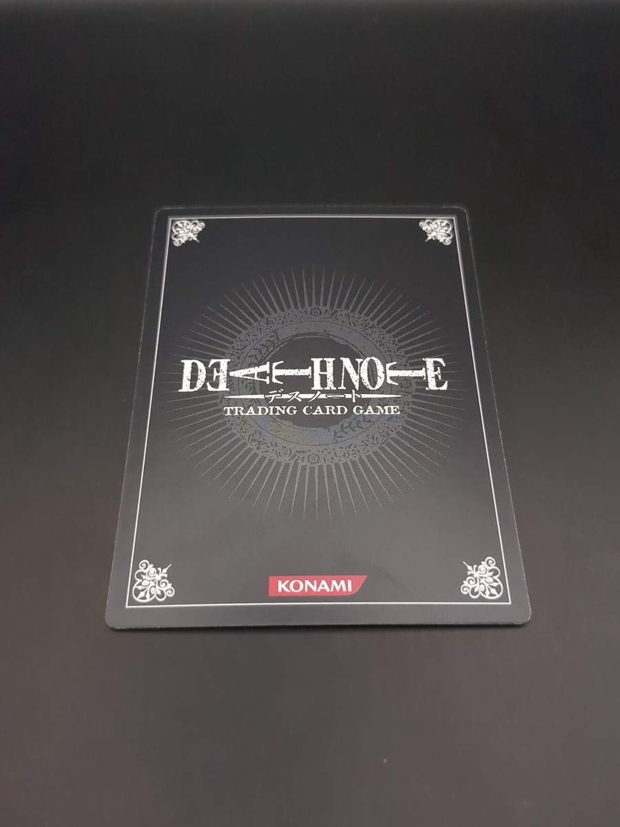 【ジュウテリウム出品】 NOTE TRADING CARD GAME Sidoh DN3-44 Special Death Note Trading Card Game Konami
