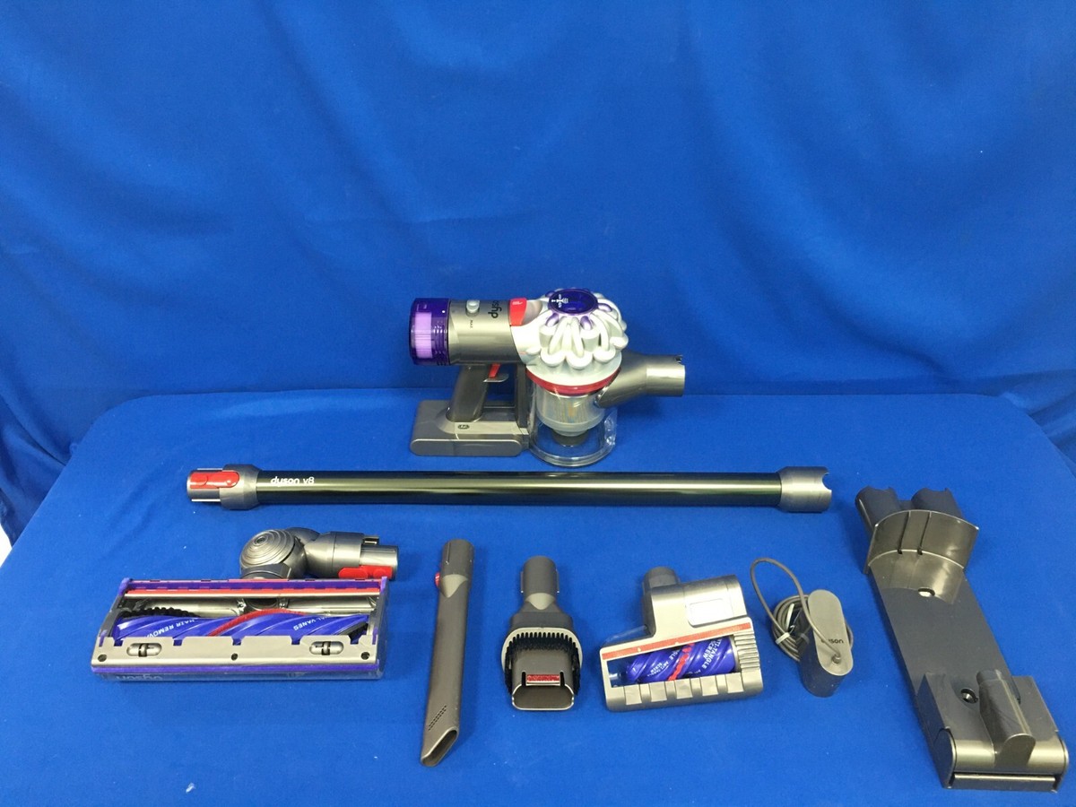 Dyson V8 SV25 Cordless Vacuum Cleaner Silver/Nickel - Refurbished