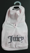 New Pink Juicy Couture Towel Crown Bling Diva Bow Dog Animal XS - S Apparel