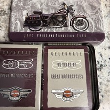 Harley-Davidson 1998 95th Anniversary Collectible Tin with Cards. One Pkg Sealed