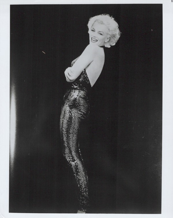 Marilyn Monroe sizzles in skin tight sequined dress vintage 8x10 inch photo  | eBay