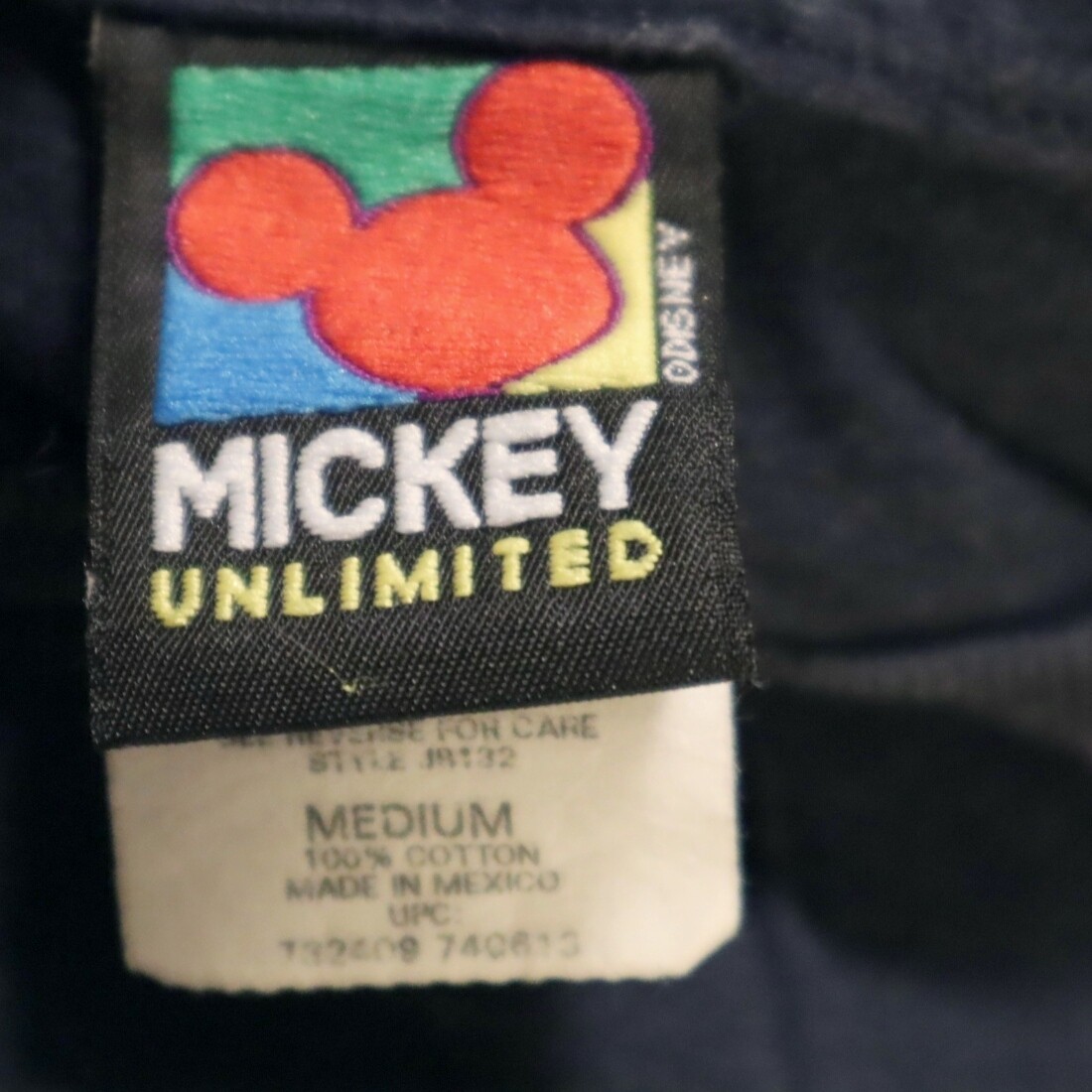 VTG Mickey Unlimited Mickey Mouse Solid T-Shirt N… - image 4