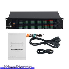 EQ-888S Dual 31 Band Profession Graphic Equalizer Audio Equalizer for KTV Stage