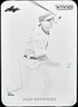 2023 Leaf Vivid Baseball Black Printing Alex Rodriguez Plate 1/1 
