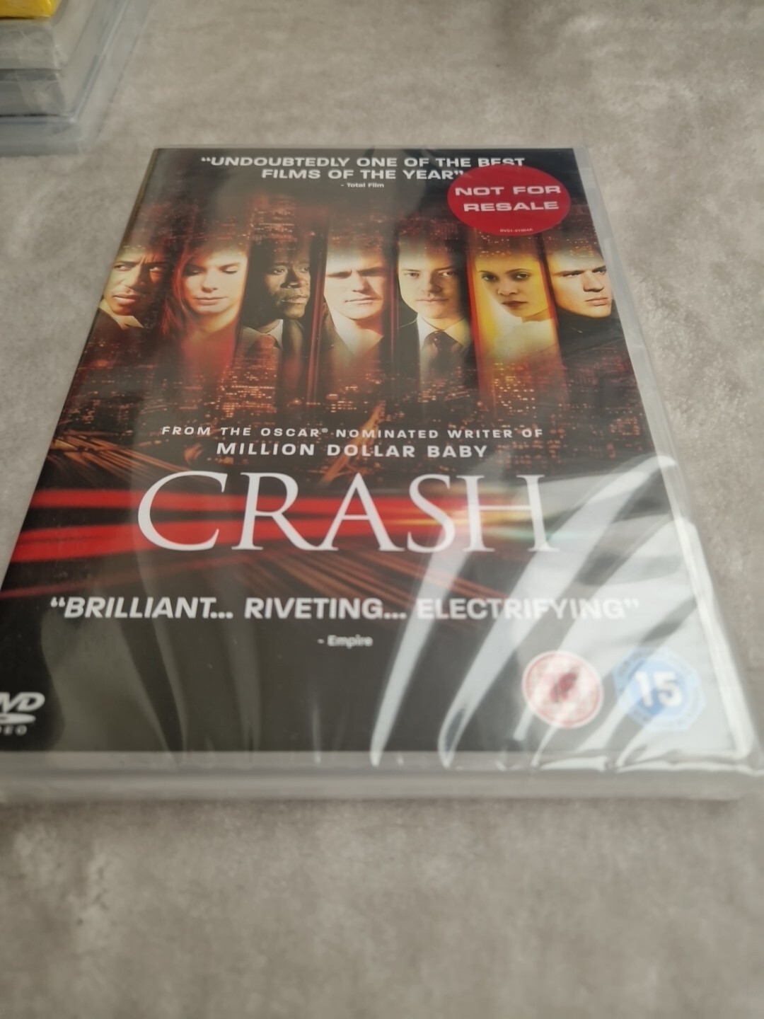 CRASH DVD  BRAND NEW SEALED  SANDRA BULLOCK