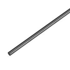 Carbon Fiber Rod Pole, 7mm x 450mm for RC Plane DIY Tool, Pack of 1