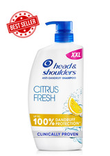 Head & Shoulders Citrus Fresh Anti Dandruff Shampoo For Greasy Hair, 1000ml, Up