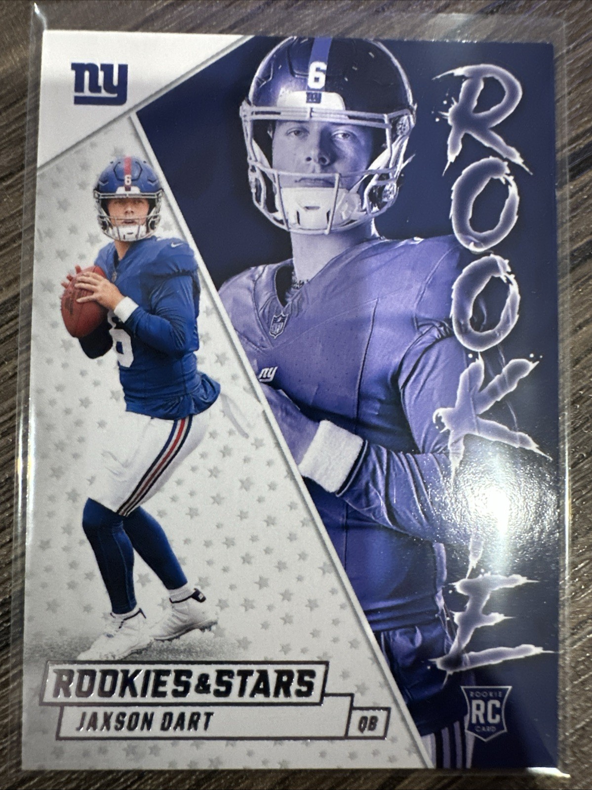 2025 Panini Rookies & Stars Exclusive Rookie JAXSON DART (RC) #10 NY GIANTS 🏈