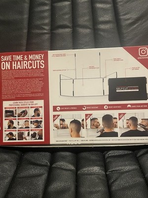 Self-cut System Travel Version Three Way Mirror