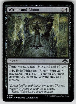 Wither and Bloom Foil C Modern Horizons 3 111 NM