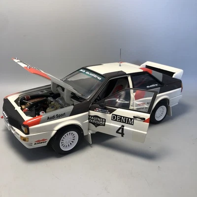 Sun Star Audi Quattro Coupe Denim 4 1:18 Wittmann Nestinger Automodell #9M42 - Bild 1 von 4