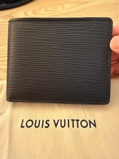 Louis Vuitton Portafoglio Uomo Nero Epi Pelle