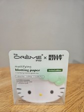 The Cr me Shop x Hello Kitty Matcha Blotting Papers  Reusable Compact Mirror