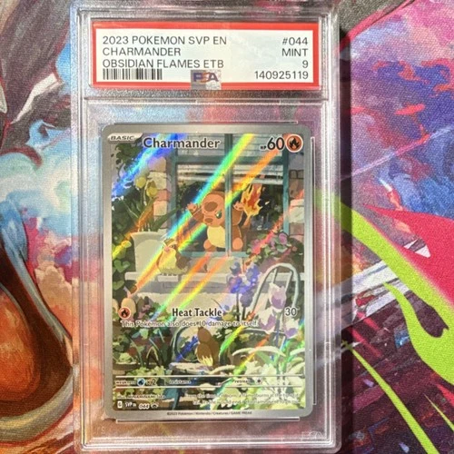 Pokémon Charmander Sv: Scarlet & Violet Promo Cards 044 Promo Holo PSA 9 English