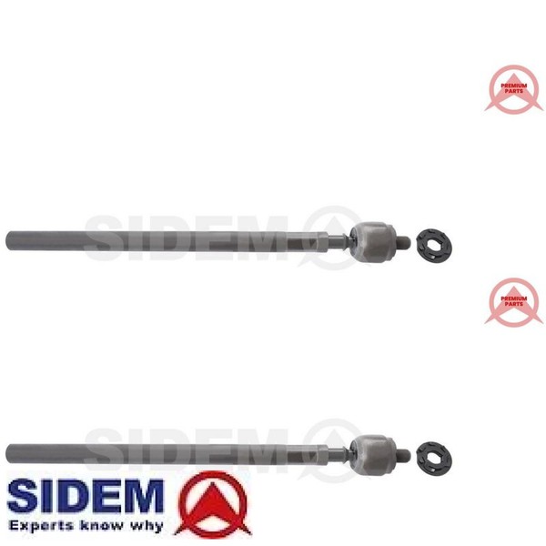 2X Axialgelenk FüR Spurstange Sidem 7737 2 Spurstangen Set Rechts Links-image