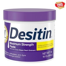 Maximum Strength Baby Diaper Rash Cream, 40 Zinc Oxide for Treatment, Relief...