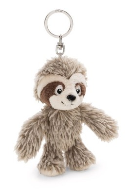 NICI Schlüsselanhänger Faultier Izzy Icetumbler 10cm - beige - Treuer-Plüschbegl