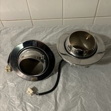 Micromark Chrome Plated Adjustable Tilt & Directional Ceiling Downlights X2 