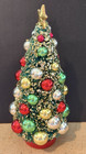 Radko ShinyBrite Sparkletown  BottleBrush Xmas Tree Multicolor ornaments  9” NEW — photo 4