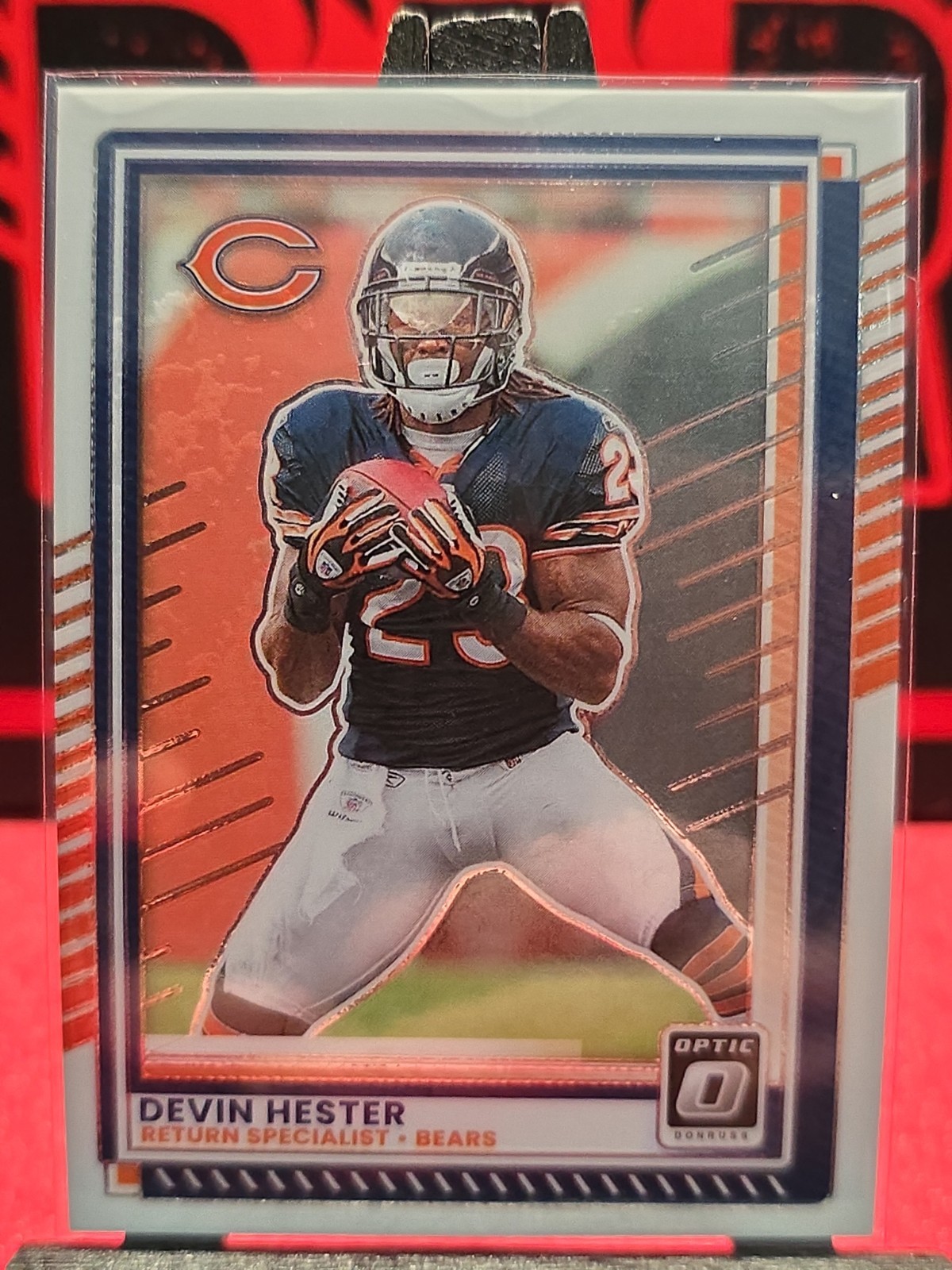 Devin Hester 2025 Panini Donruss Optic #43 Chicago Bears