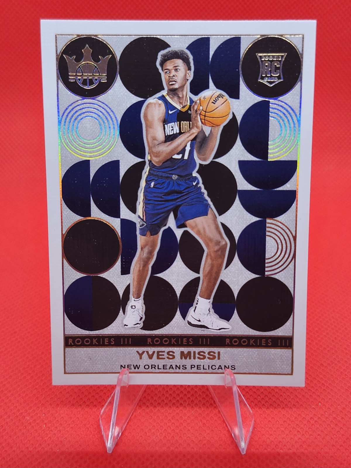2024-25 Panini Court Kings - Rookies III Yves Missi #179 (RC)