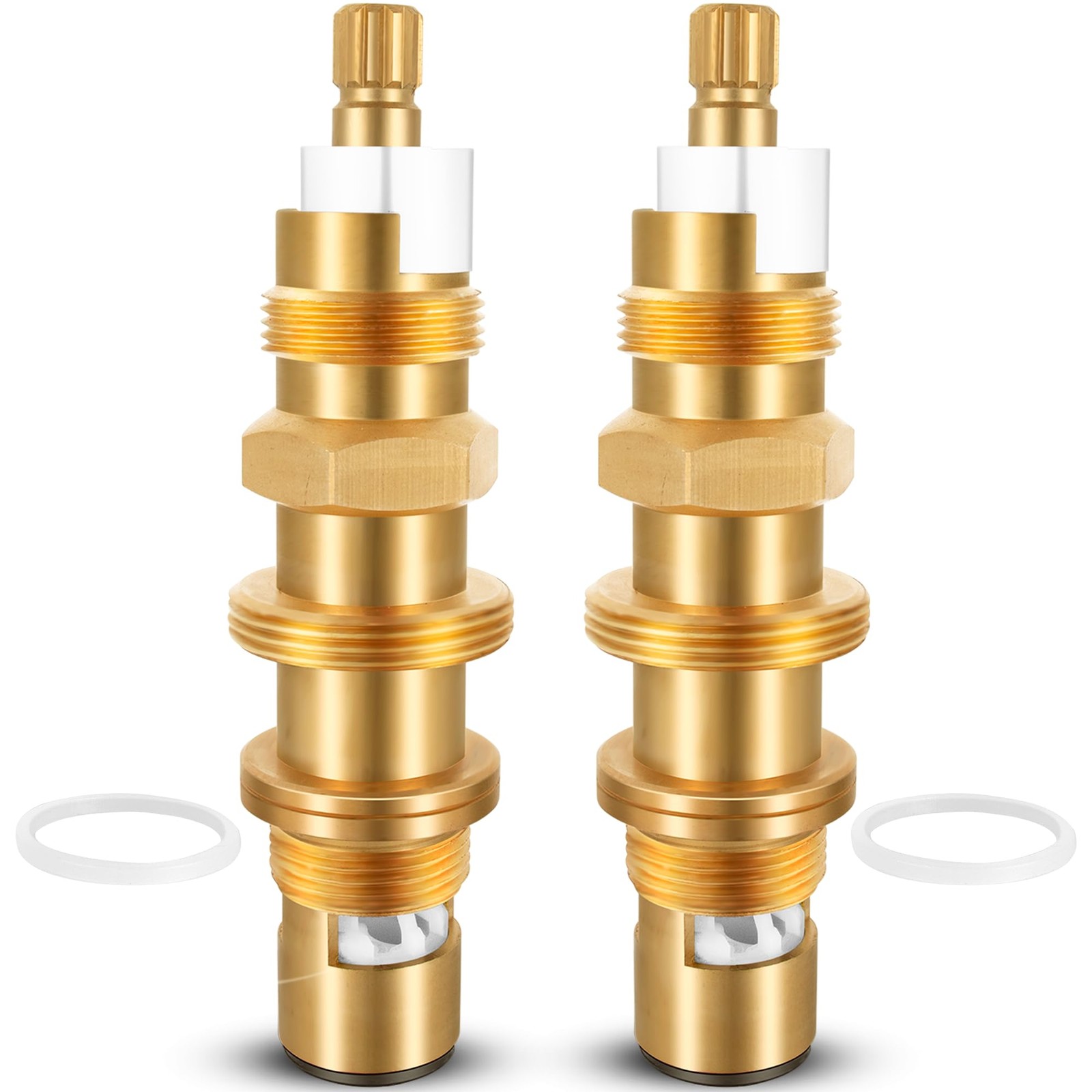 2 Pack 910-030 Shower Cartridge Compatible with Price Pfister Yellow