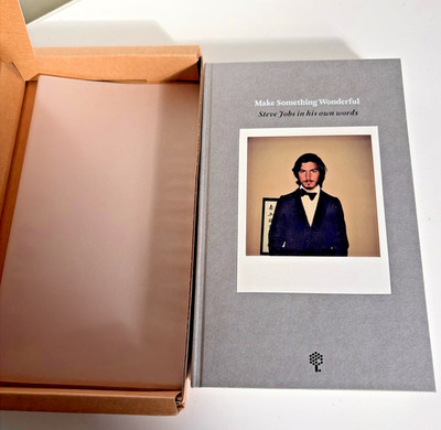 Make Something Wonderful: Steve Jobs In His Own Words Apple Exclusive NEW Rare